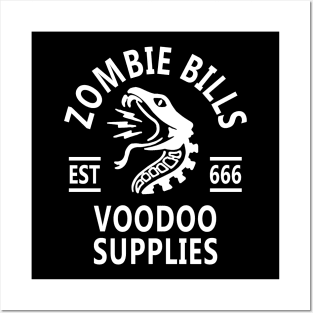 Zombie Bills Voodoo Supplies Posters and Art